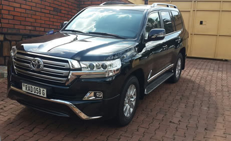 Toyota land Cruiser self drive rwanda