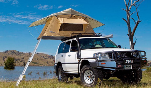 Car hire and camping gear